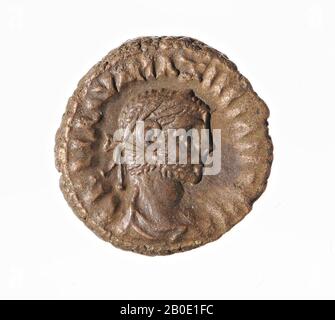 Ägypten, Münze, Tetradrachm, Maximian, Metall, Billion, Diam., 18 mm, WT., 7,11 gr, Griechisch-römische Zeit, römische Kaiserzeit 286-2887, Ägypten Stockfoto