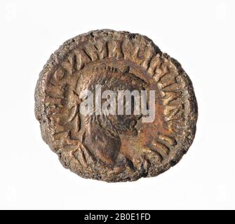 Ägypten, Münze, Tetradrachm, Maximian, Metall, Billion, Diam., 18 mm, WT., 8,35 gr, Griechisch-römische Zeit, römische Kaiserzeit 286-2887, Ägypten Stockfoto