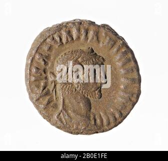 Ägypten, Münze, Tetradrachm, Maximian, Metall, Billion, Diam., 19 mm, WT., 8,28 gr, Griechisch-römische Zeit, römische Kaiserzeit 286-2887, Ägypten Stockfoto