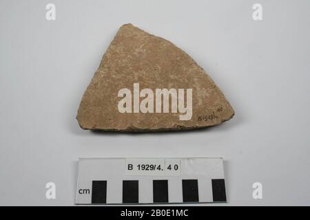 Uralter Naher Osten, Geschirr, Steingut, L 11,3 cm, Lage, Jordanien Stockfoto