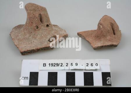 Schard, Griff, Keramik, 9 cm, Israel Stockfoto