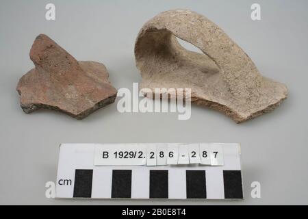 Schard, Griff, Keramik, 7 cm, Israel Stockfoto