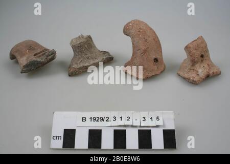 Schard, Griff, Keramik, 6 cm, Israel Stockfoto