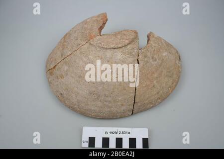 Schüssel, Steingut, h: 8,3 cm, Durchm: 25 cm, Israel Stockfoto