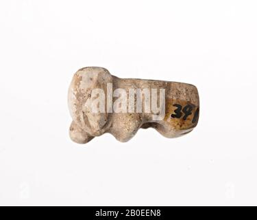 Figurine, Zierde, Stein, Kalksteine, L 1,1 cm, W 2 cm, Iran Stockfoto