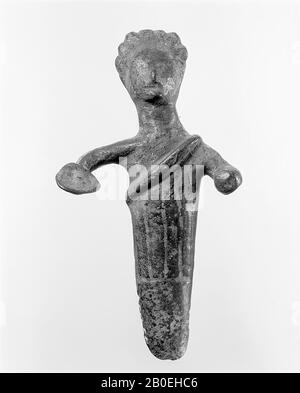 Klassische Altertümer, Statuette, Bronze, 10,3 x 5,5 x 3,5 cm, Lage, Italien Stockfoto