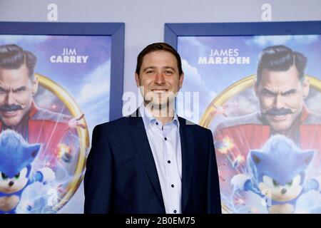 Los Angeles, Kalifornien. Februar 2020. Los ANGELES - 12. FEBRUAR: Toby Ascher bei der Special Screening "Sonic The Hedgehog" im Village Theatre am 12. Februar 2020 in Westwood, CA bei Ankünfte für SONIC THE IGEL Special Screening, Regency Village Theatre - Westwood, Los Angeles, CA 12. Februar 2020. Kredit: Priscilla Grant/Everett Collection/Alamy Live News Stockfoto