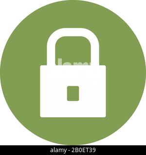 Einfaches UI Glyph Symbol Design Image. Kann auch für die Benutzeroberfläche verwendet werden. Geeignet für mobile Apps, Web-Apps und Printmedien. Stockfoto