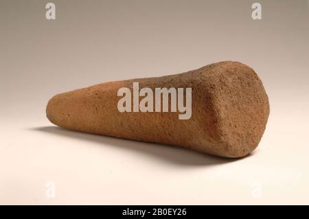 Ägypten, Grabkegel, Steingut, Länge, 22,5 cm, Neues Reich, Ägypten Stockfoto