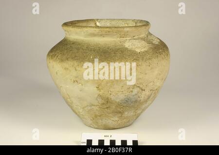 Niederländische Römerzeit, Urne, Steingut, h, 21 cm, Durchm, 25,7 cm, roman, Niederlande, Limburger, Heerlen, Heerlen Stockfoto