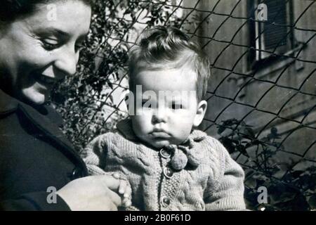 Italien, Umgebung von Rom 1950, Alltag Stockfoto