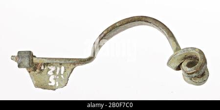 Fibula, Metall, Bronze, roman, Niederlande, Gelderland, Nijmegen, Nijmegen Stockfoto