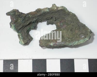 Niederländische Römerzeit, Armaturen, Metall, Bronze, roman 1-300, Niederlande, Gelderland Stockfoto