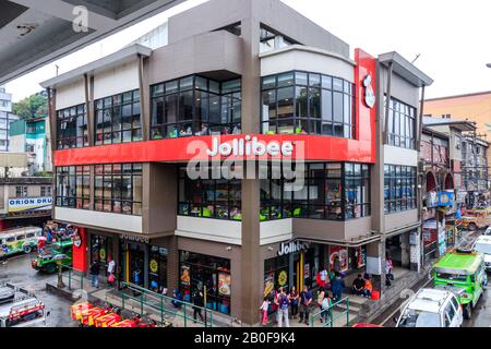 Baguio City, Philippinen - 20. Dezember 2019: Jollibee in Baguio City Stockfoto