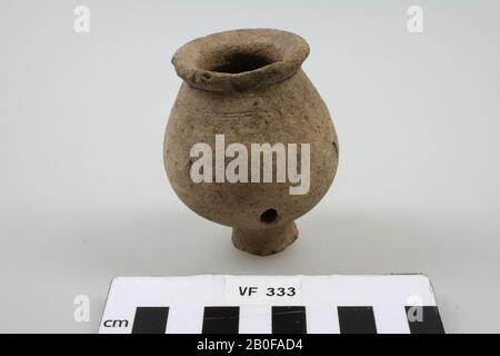 Niederländische Römerzeit, Vase, Steingut, h, 7,4 cm, Diam, 6,3 cm, roman, Niederlande, Utrechter, Bunnik, Vechten Stockfoto