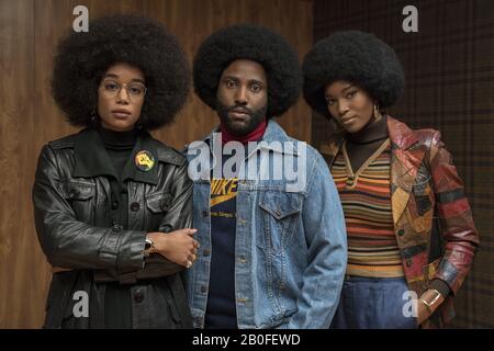 BlacKkKlansman Jahr: 2018 USA-Regie: Spike Lee Laura Harrier, John David Washington, Damaris Lewis Stockfoto