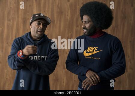 BlackkKlansman Jahr: 2018 USA Director: Spike Lee Spike Lee, John David Washington Shooting Picture Stockfoto