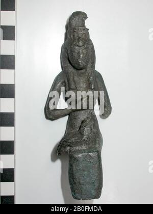 Ägypten, Bronze, Göttin, Bronze, Länge, 12,7 cm, Spätzeit,?, Ägypten Stockfoto