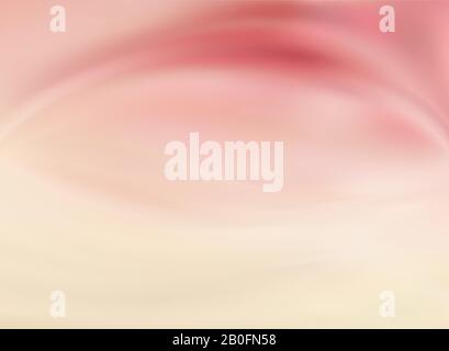 Frühling Seide abstrakter Hintergrund rosafarbene Asche gibt Frische und Glück. Feminines, rosafarbenes Muster mit Federkraft in der Farbtherapie Stock Vektor