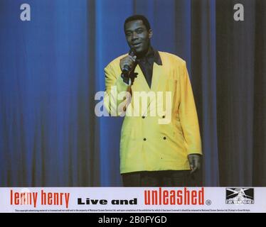 LENNY HENRY: LENNY LIVE AND UNLEASHED (1989) LENNY HENRY ANDY HARRIES (DIR) PALACE PICTURES/MOVIESTORE COLLECTION LTD Stockfoto