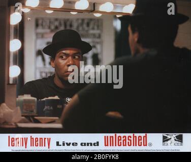 LENNY HENRY: LENNY LIVE AND UNLEASHED (1989) LENNY HENRY ANDY HARRIES (DIR) PALACE PICTURES/MOVIESTORE COLLECTION LTD Stockfoto