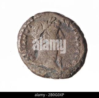Münze, Tetradrachm, Hadrian, Vz: Hadrianusbüste r., Draperie, [AUT Stockfoto