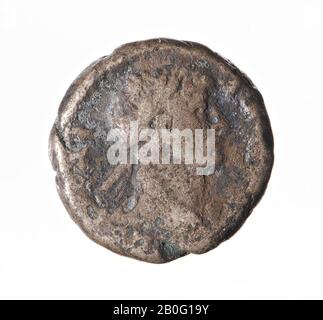 Münze, Tetradrachm, Hadrian, Vz: Hadrianusbüste r., Draperie, [AUT KAI TR Stockfoto