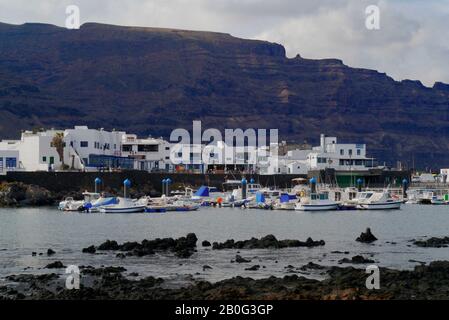 Orzola, Lanzarote, Kanarische Inseln, Spanien Stockfoto