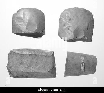 AX-Fragment, Feuerstein, Axt, Stein, Feuerstein, 10,2 x 6,2 cm, prähistorische -4000 Stockfoto