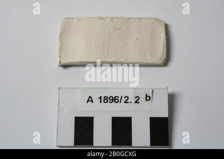 Uralter Naher Osten, Dichtung, Gips, H 3,1 cm, W 6,2 cm, Stärke 0,6 cm Stockfoto