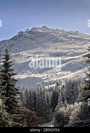 Winter in den Bergen;Berg Vitosha;Bulgarien; Stockfoto