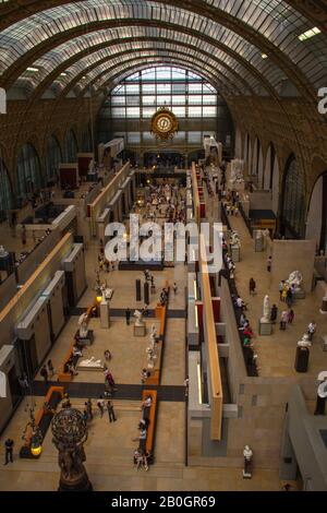 Musée D'Orsay Interior, Paris Stockfoto