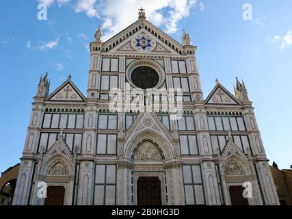 Kirche von Santa Croce in Florenz Italien Stockfoto