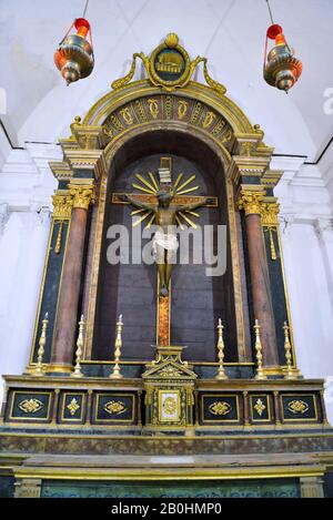 Innenansicht der Kirche san Cataldo 24. September 2019 Erice Sizilien-Italien Stockfoto