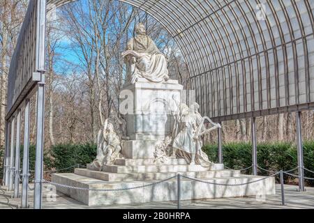 Richard-Wagner-Denkmal in Berlin Stockfoto