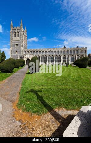 Holy Trinity Church, Long Melford, Suffolk Stockfoto