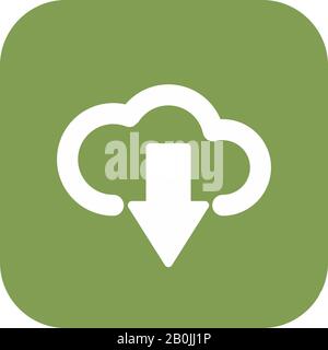 Grundlegendes UI-Symbol Designbild. Es kann auch für die Benutzeroberfläche verwendet werden. Geeignet für mobile Apps, Web-Apps und Printmedien. Stockfoto