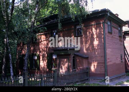 RUSSLAND, MOSKAU, HAUS VON LEO TOLSTOI, MUSEUM Stockfoto