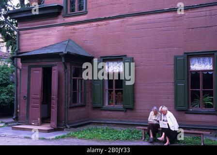 RUSSLAND, MOSKAU, HAUS VON LEO TOLSTOI, MUSEUM Stockfoto