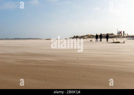 Amrum Odde, Insel Amrum, Northsea, UNESCO-Welterbe, Nordfriesland, Schleswig-Holstein, Gemany Stockfoto