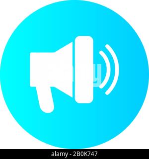 Einfaches UI Glyph Symbol Design Image. Kann auch für die Benutzeroberfläche verwendet werden. Geeignet für mobile Apps, Web-Apps und Printmedien. Stockfoto