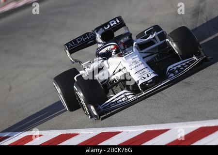 Barcelona (Spanien), Italien, 20. Februar 2020, pierre Gasly (Fra) scuderia toro Rosso Str15 während Der Tests Vor der Saison 2020 - Formel-1-Meisterschaft - Credit: LPS/Alessio De Marco/Alamy Live News Stockfoto