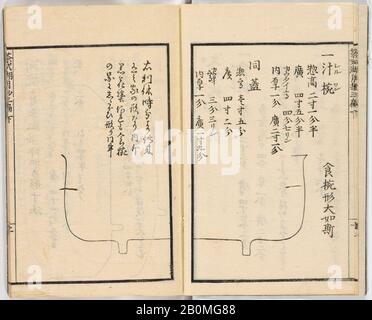 Bildband, Japan, Meiji-Zeit (28-1912), Datum 1893, Japan, Tinte auf Papier, 7 1/2 × 5 × 3/8 Zoll. (19,1 × 12,7 × 1 cm), Bildbände Stockfoto