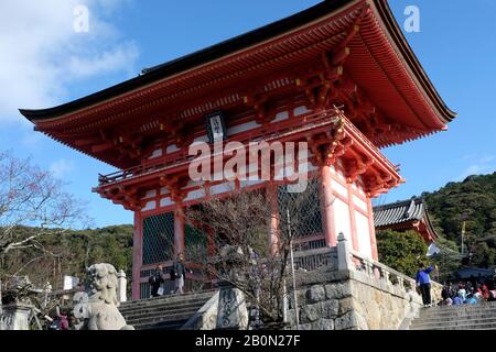 Fushimiinari-Schrein Und Kiyomizu-Tempel - Kyoto, Japan Stockfoto