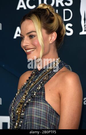 26. Screen Actors Guild Awards im Shrine Auditorium am 19. Januar 2020 in Los Angeles, CA Mit: Margot Robbie Where: Los Angeles, Kalifornien, Vereinigte Staaten When: 19. Januar 2020 Credit: Nicky Nelson/WENN.com Stockfoto