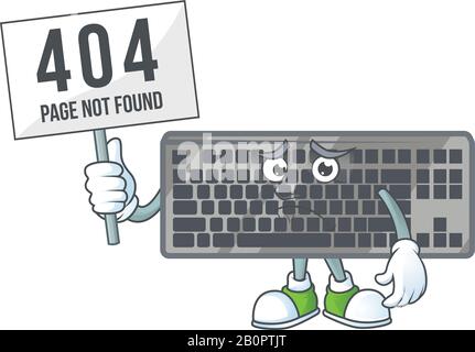 Das Design mit dem schwarzen Maskottchen im fröhlichen Gesicht hob ein Brett auf Stock Vektor