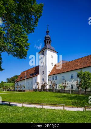 Benediktion Michaelbeuern, Flachgau, Land Salzburg, Österreich Stockfoto