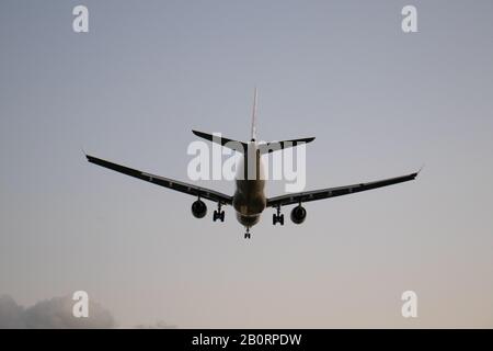 Flugzeuge vom Flughafen Melbourne, Boeing 777-300 er Stockfoto