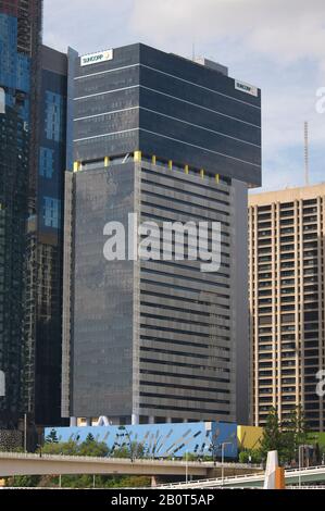 Brisbane, Queensland, Australien - 27. Januar 2020: Blick auf das Suncorp Bank Headquarters Gebäude in Brisbane. Die Suncorp Group Limited ist eine Australi Stockfoto