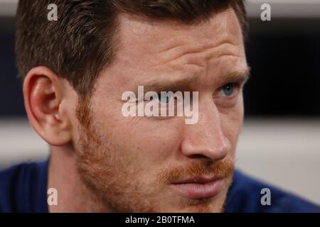 Jan Vertonghen von Tottenham Hotspur - Tottenham Hotspur gegen RB Leipzig, UEFA Champions League - Runde mit 16 Hinspielen, Tottenham Hotspur Stadium, London, Großbritannien - 19. Februar 2020 Stockfoto